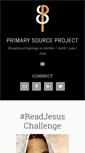 Mobile Screenshot of primarysourceproject.org